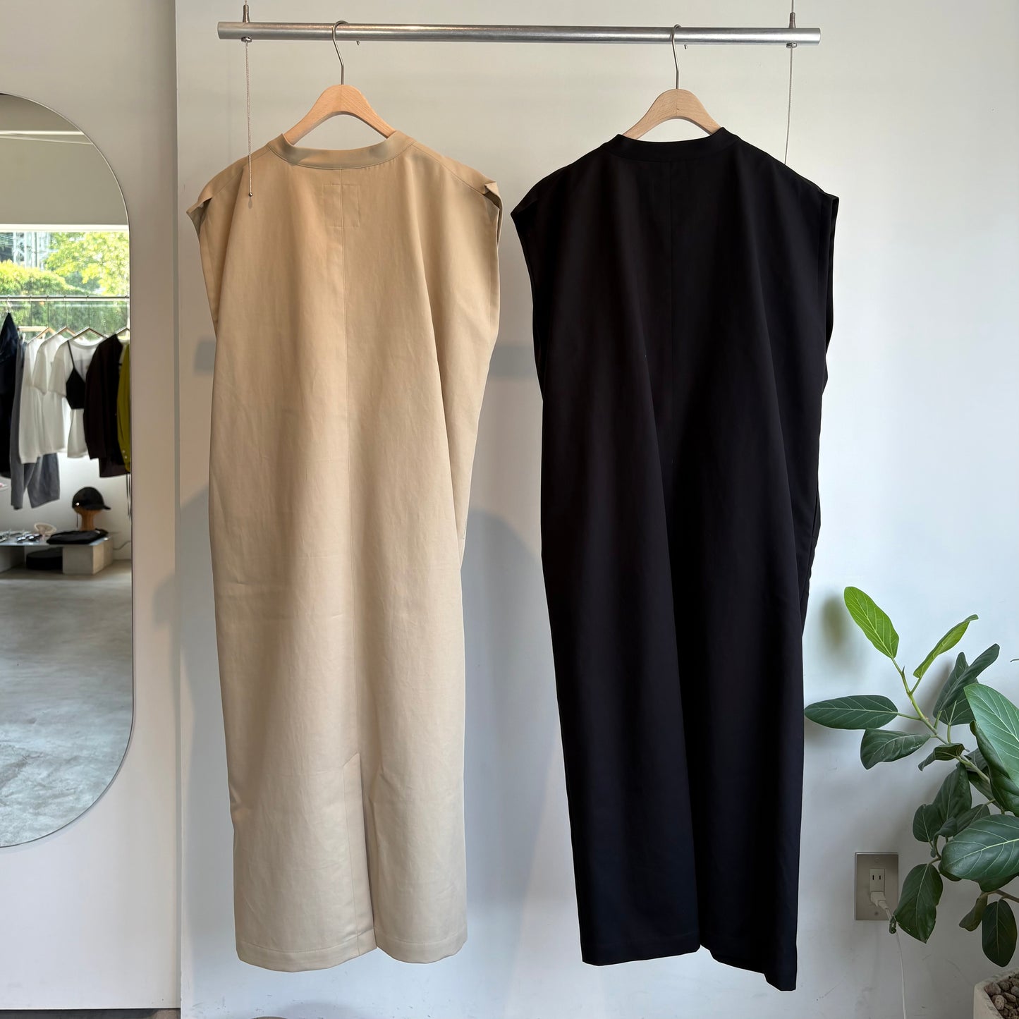 SIHIRAI//TUCK-ONE-PIECE DRESS CHAW 25-5115 (DD)