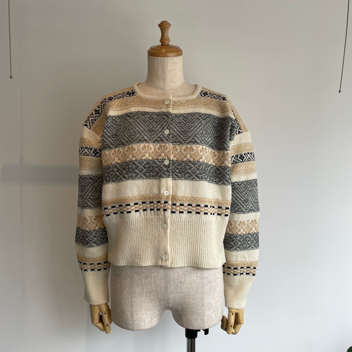 ASEEDONCLOUD //Seiyako jacquard cardigan 252807