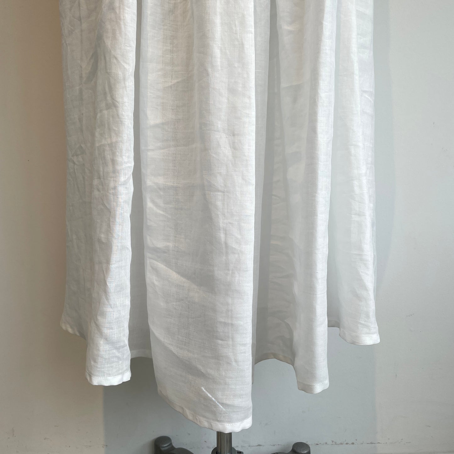 heriter//ramie gathers dress H1-26-7003
