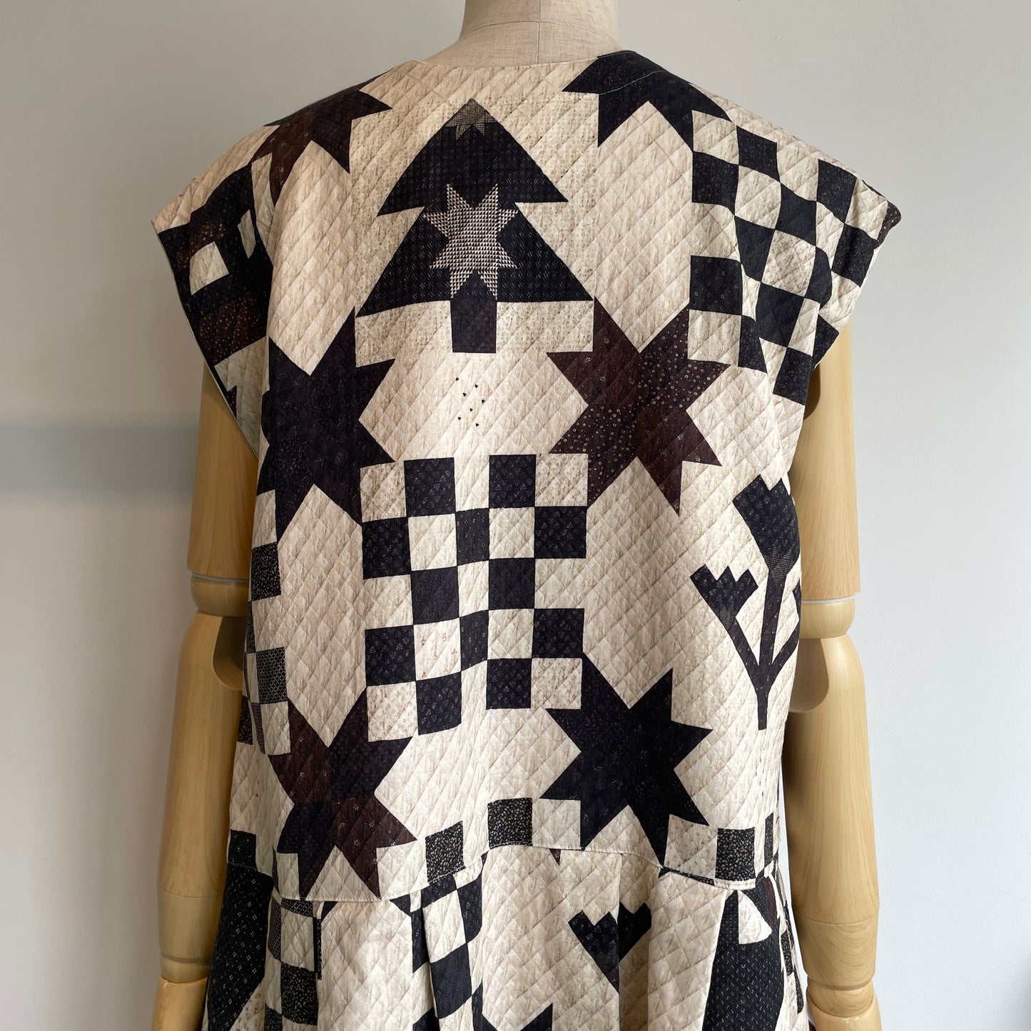 ASEEDONCLOUD //Study uniform dress(Map quit print) 252302