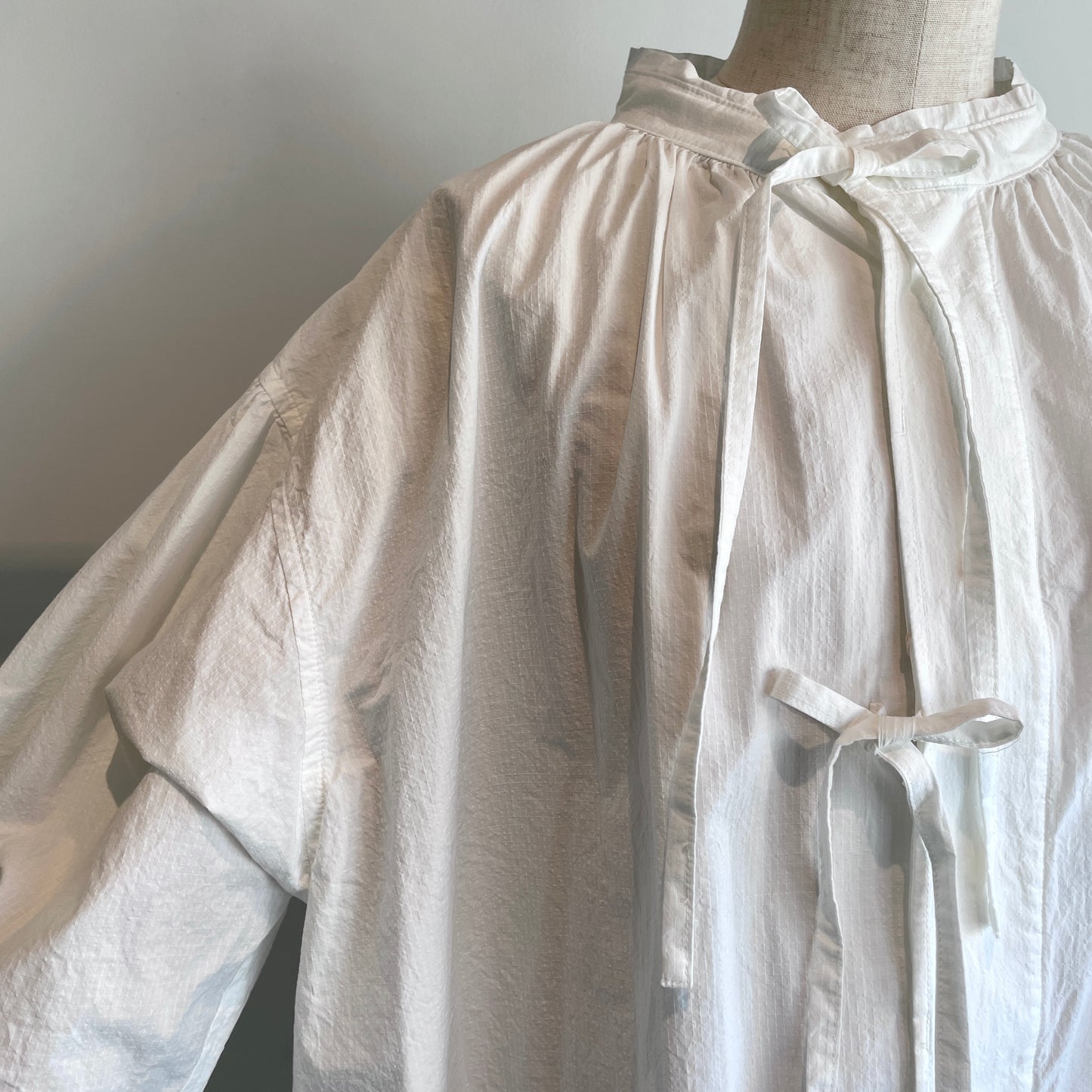 buoy buoy //ORGANIC LIP-STOP SMOCK シャツ 2701BL009252
