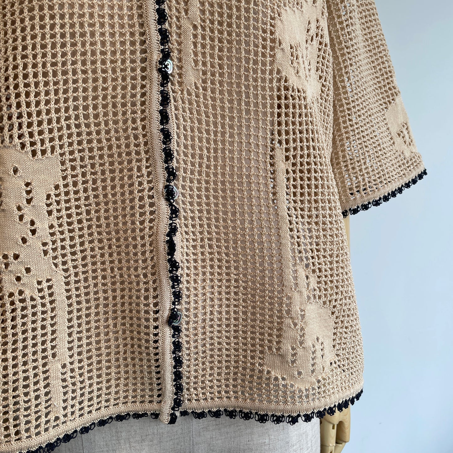 NATIVE VILLAGE//Shade ニットポロシャツ 31253-15207