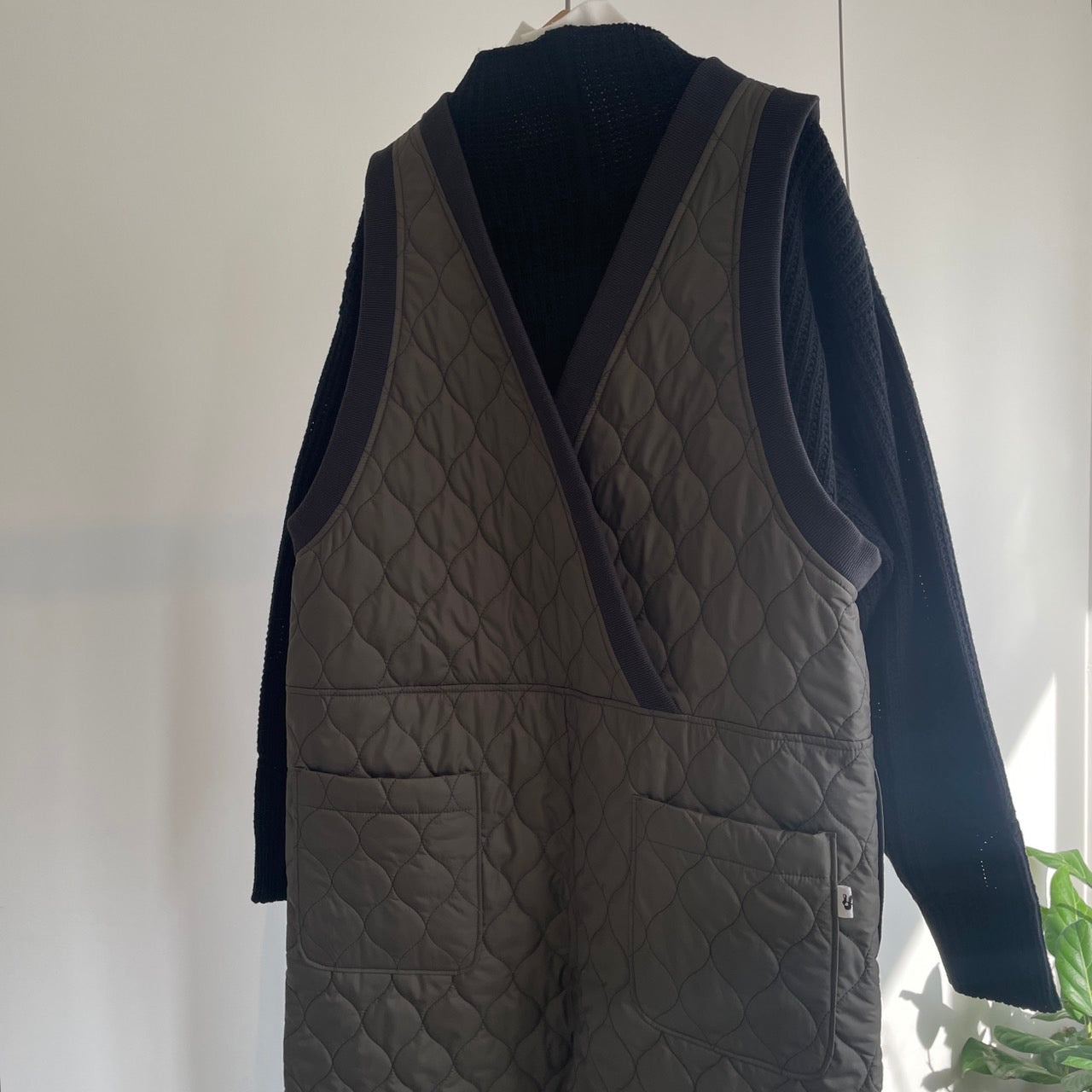 sisisi//キルティングサロペットAW124