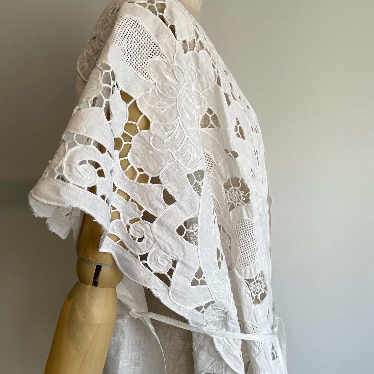 heriter//cutwork parts gilet H0-00-3029