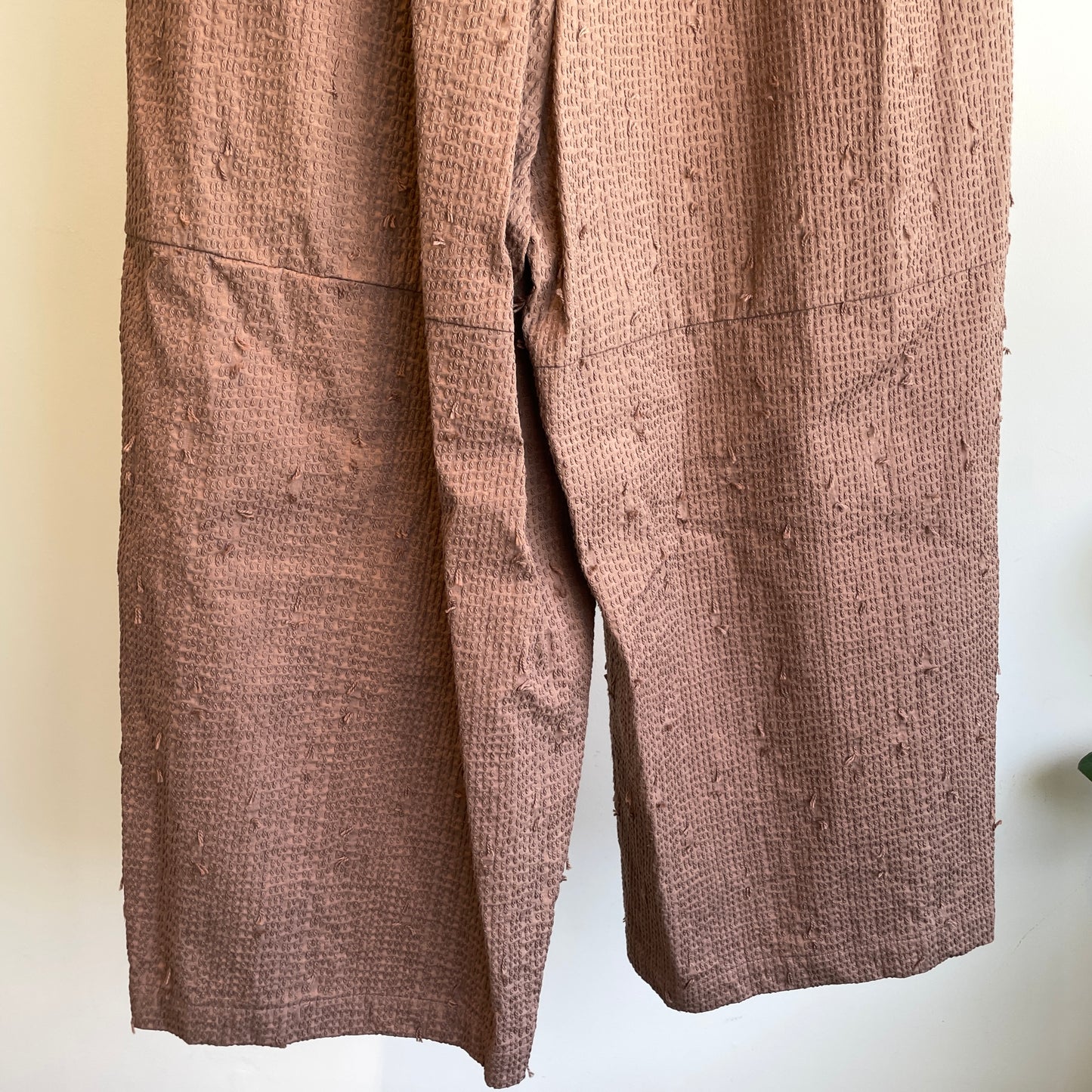 qiri//sashiko jacquard volume pants 6301PT003252