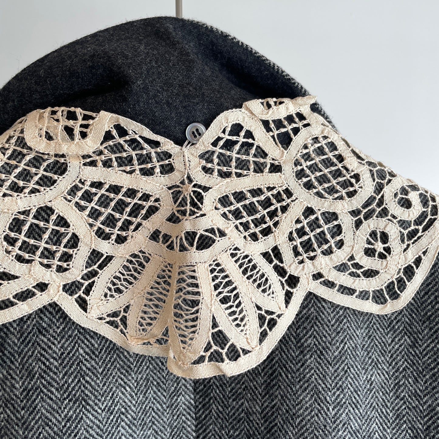 Heriter //wool herringbone jacket(つけ衿付き)H2-25-6004