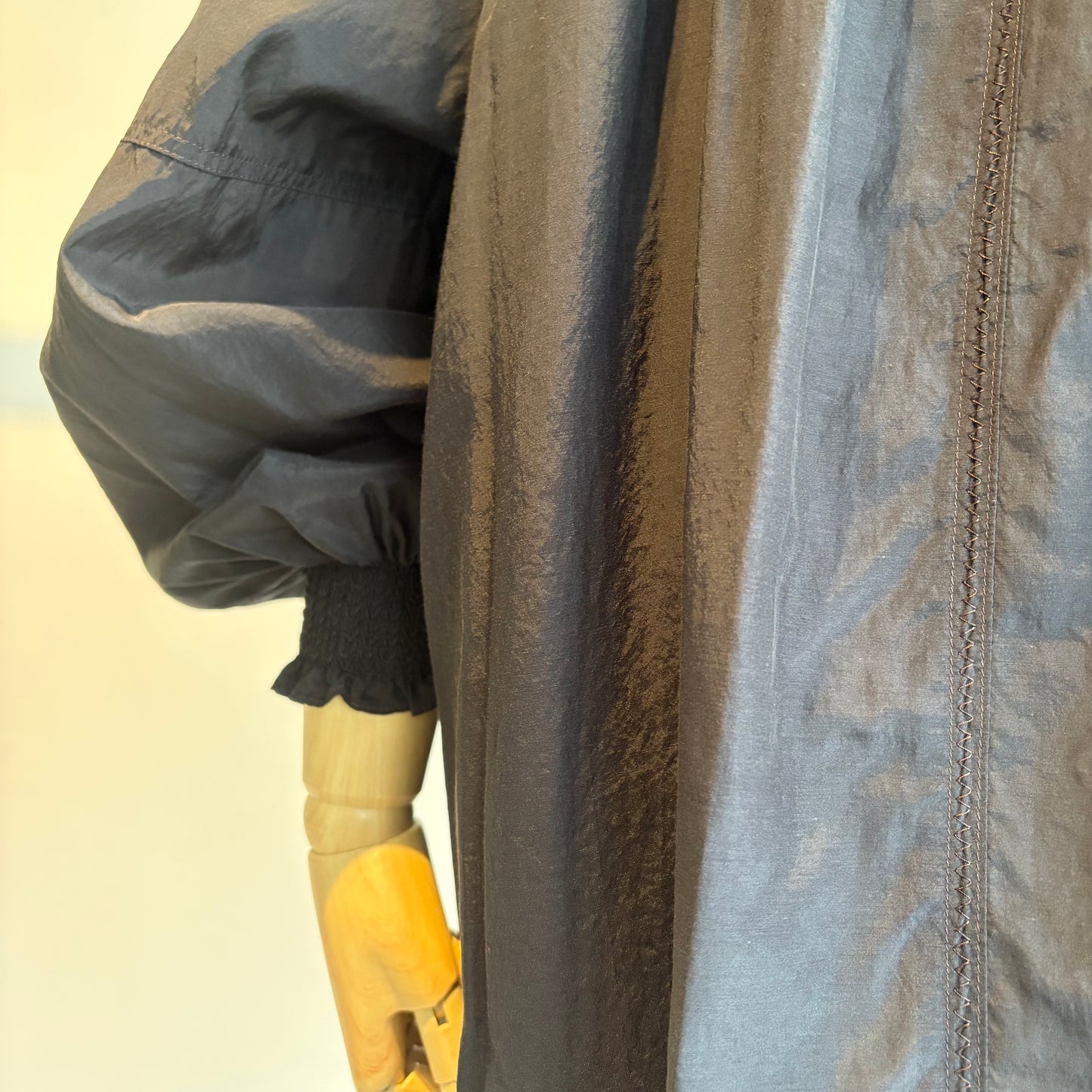 yuni//100/1Cotton/Cupra gather sleevesブラウス 1701BL1701BL017261