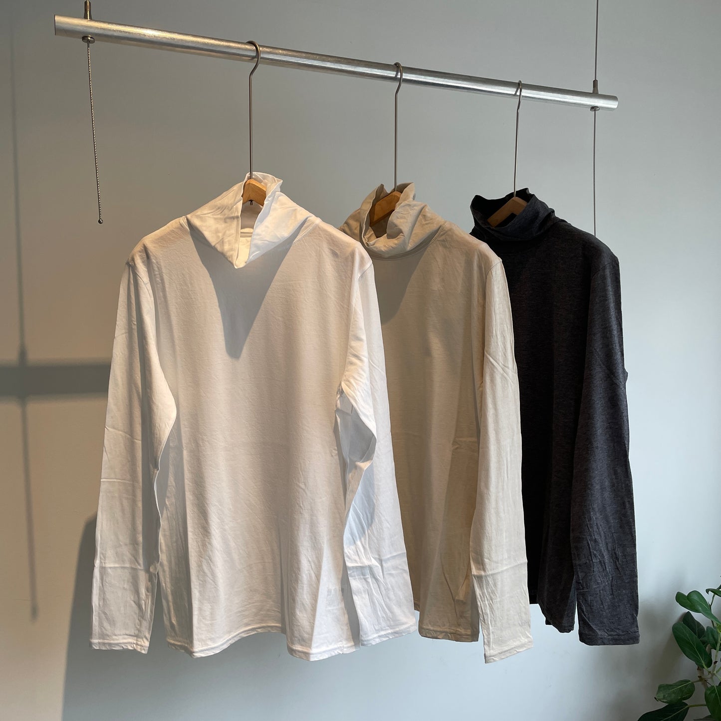 handsofcreation //60/-スーピマ天竺タートルネックPO 01450883