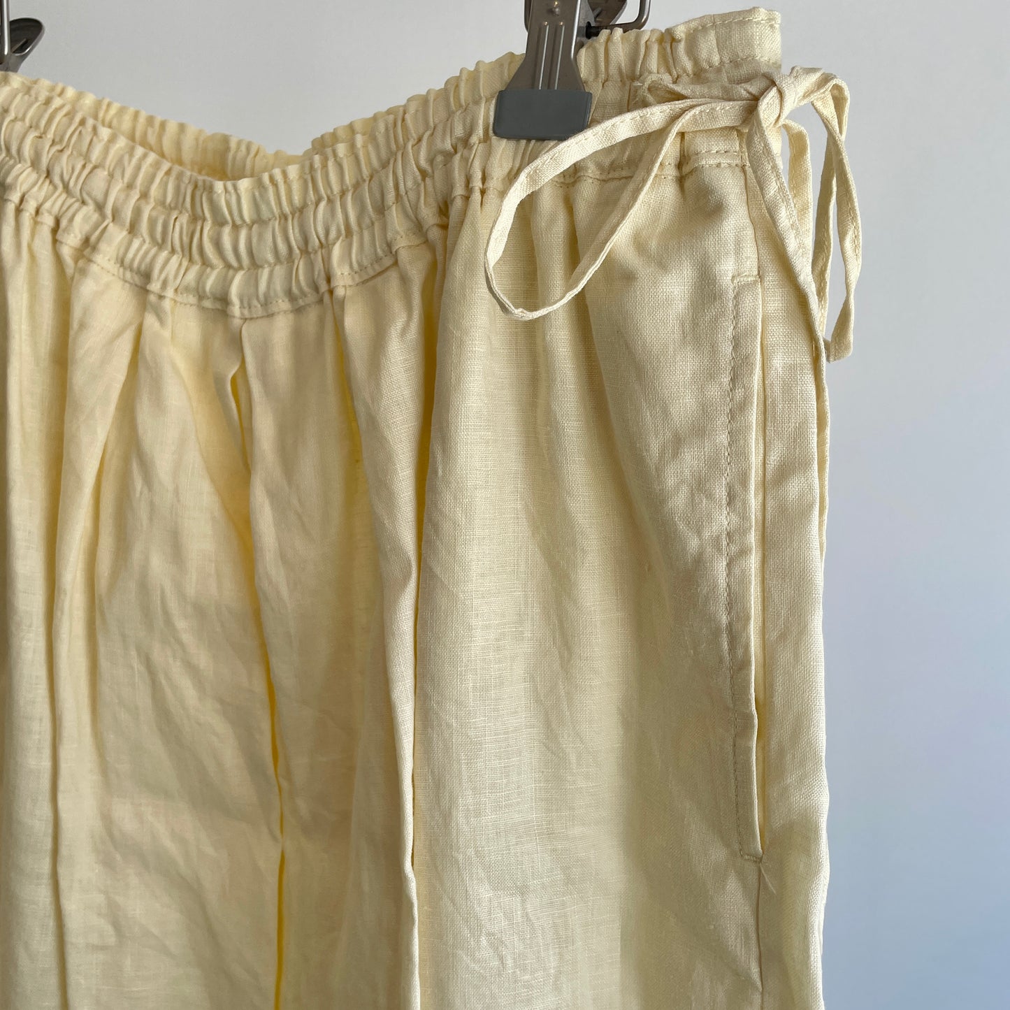 yuni//Linen drawstring PT 1701PT030251