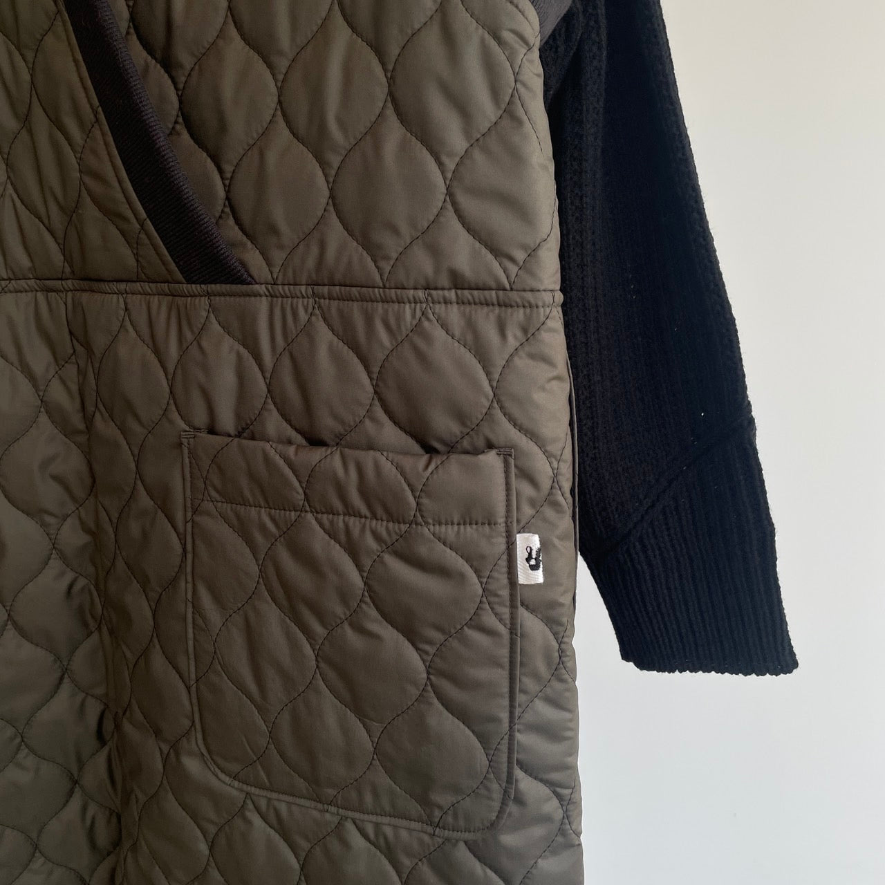 sisisi//キルティングサロペットAW124