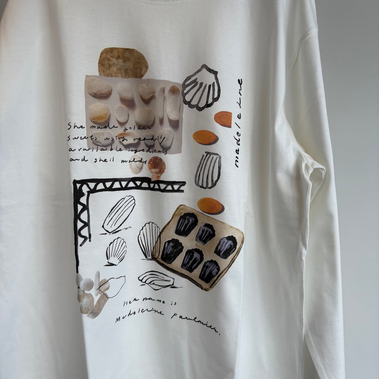 Sweet Little Nothing//madeleine ロングスリーブTシャツ(Mサイズ)