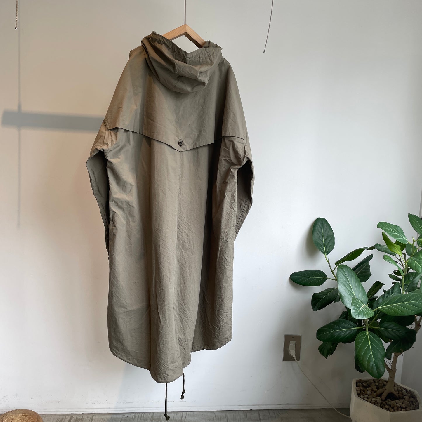 universaltissu//起毛ワッシャーブロード フーディロングSH TS253SH090