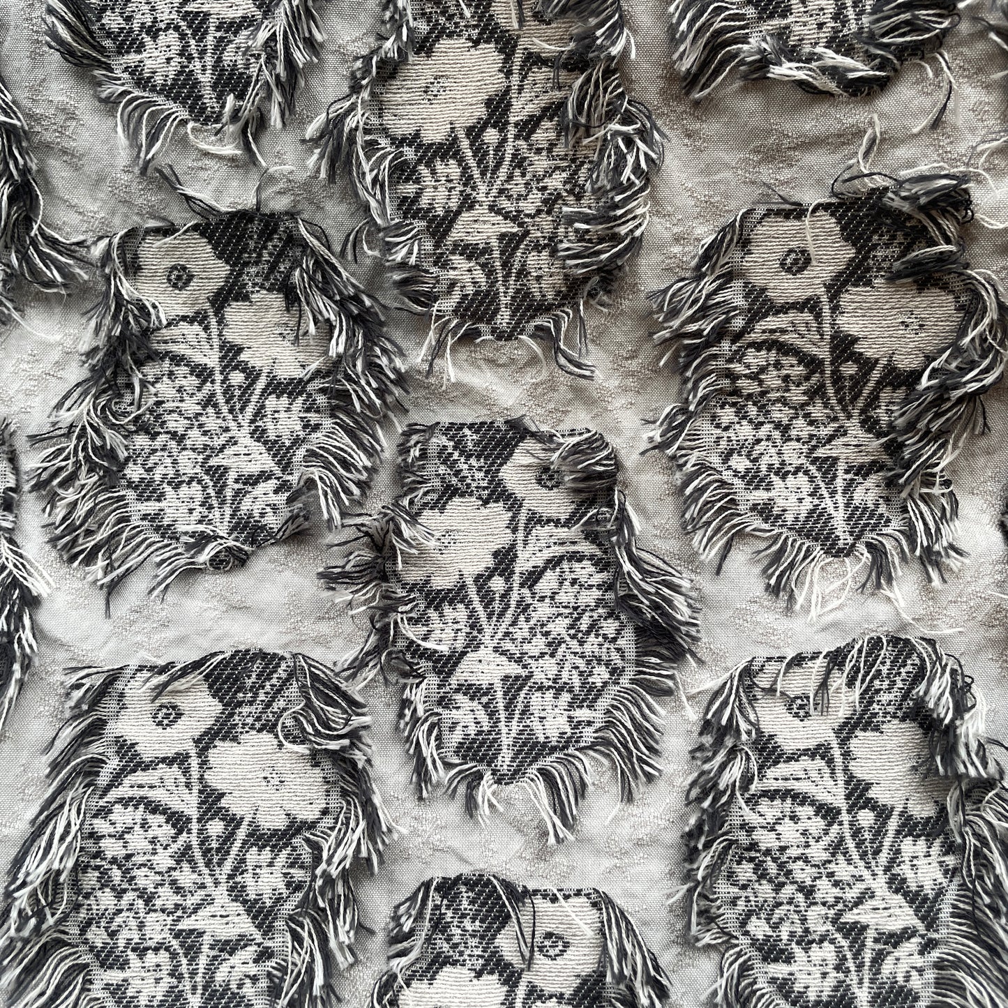 qiri //花野風 jacquard wide pants 6301PT004252