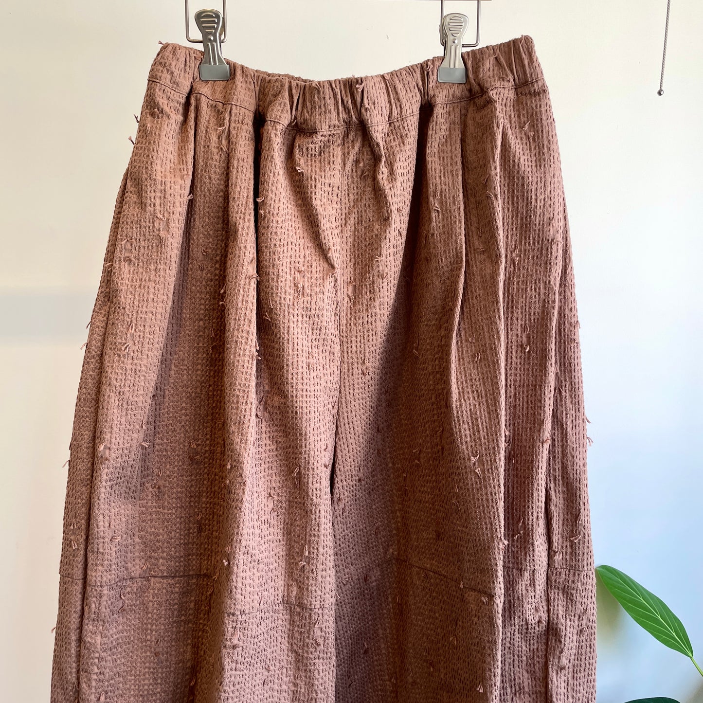 qiri//sashiko jacquard volume pants 6301PT003252