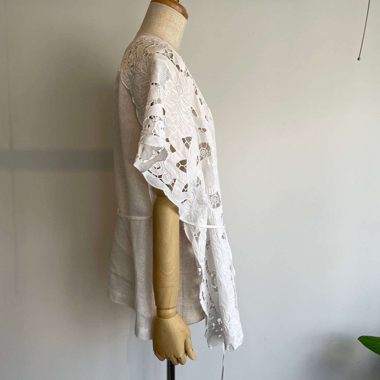 heriter//cutwork parts gilet H0-00-3029