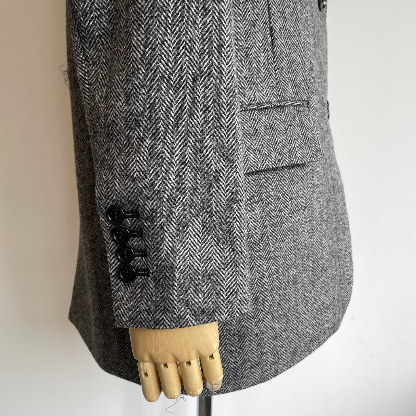 Heriter //wool herringbone jacket(つけ衿付き)H2-25-6004