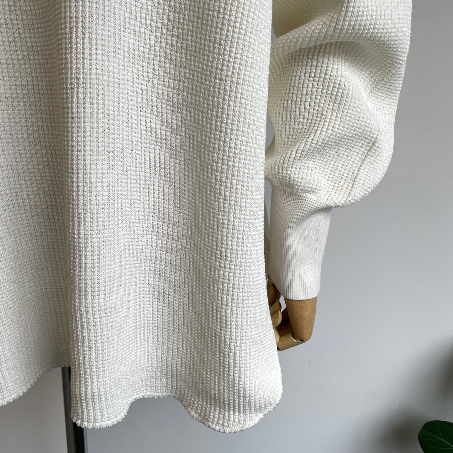 yuni//Cotton waffle long sleeves プルオーバー 1701KN008262
