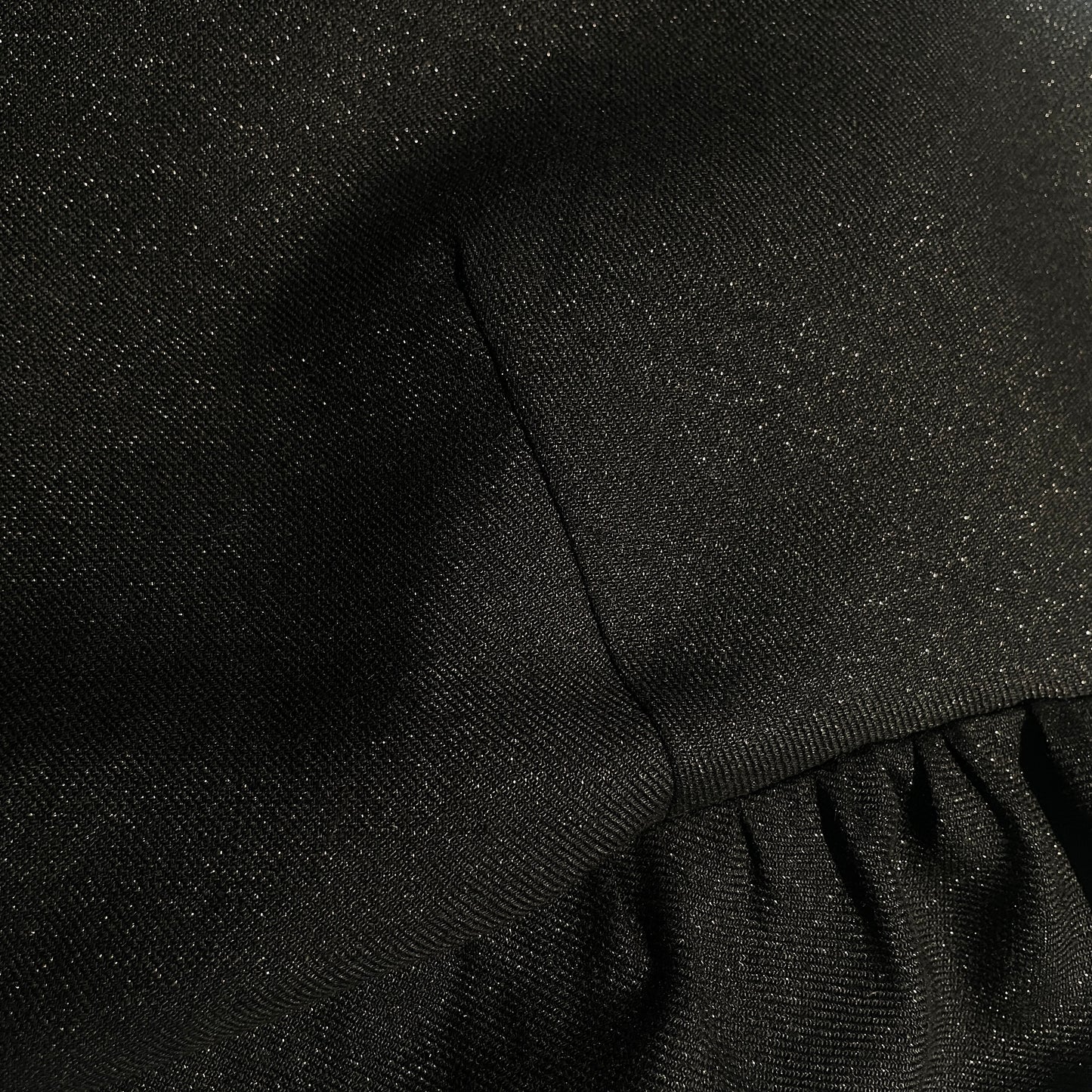 SI HIRAI//グリッターリネンGATHER SLEEVE JK CHSS26-7001