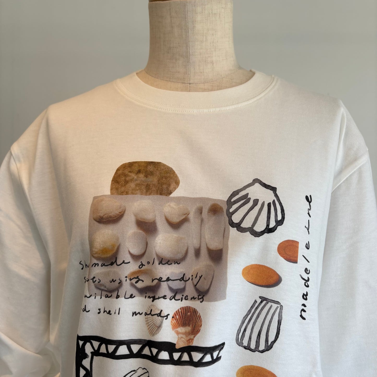 Sweet Little Nothing//madeleine ロングスリーブTシャツ(Mサイズ)