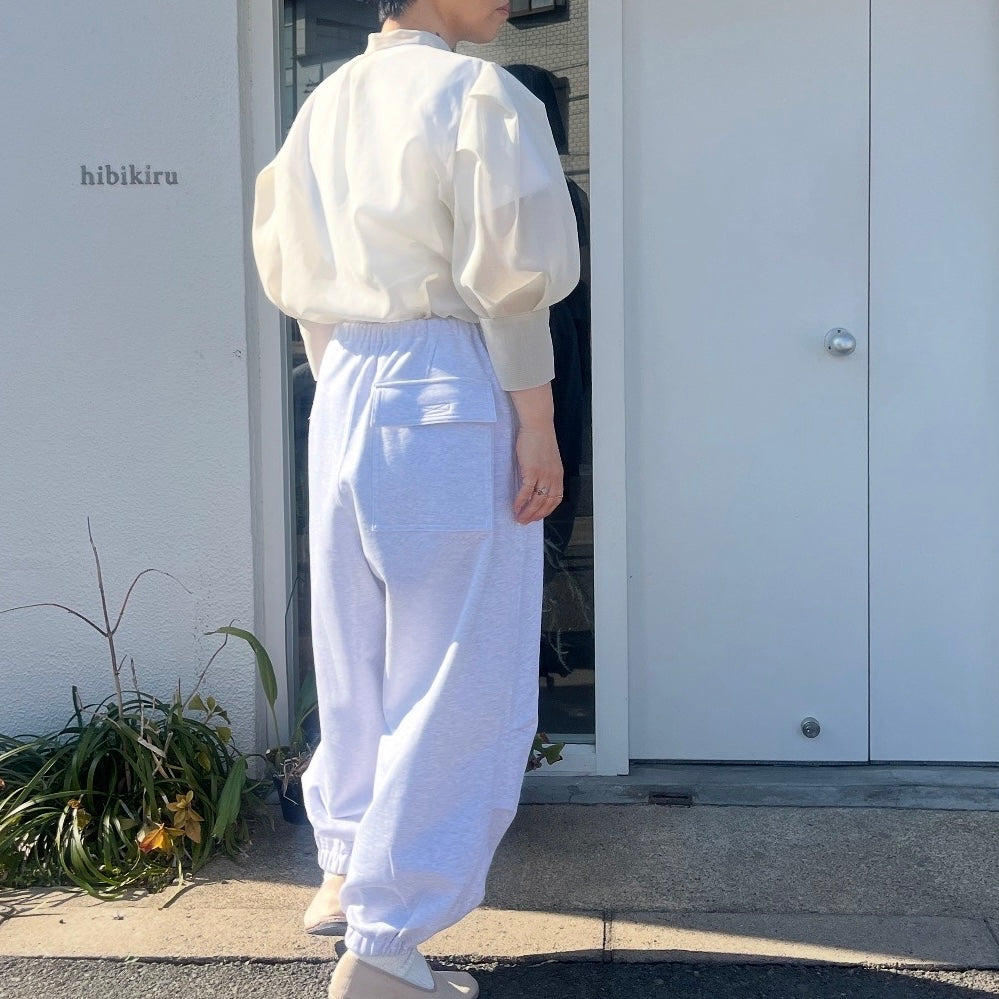 itochi //100/2 cotton organdy transparent blouse