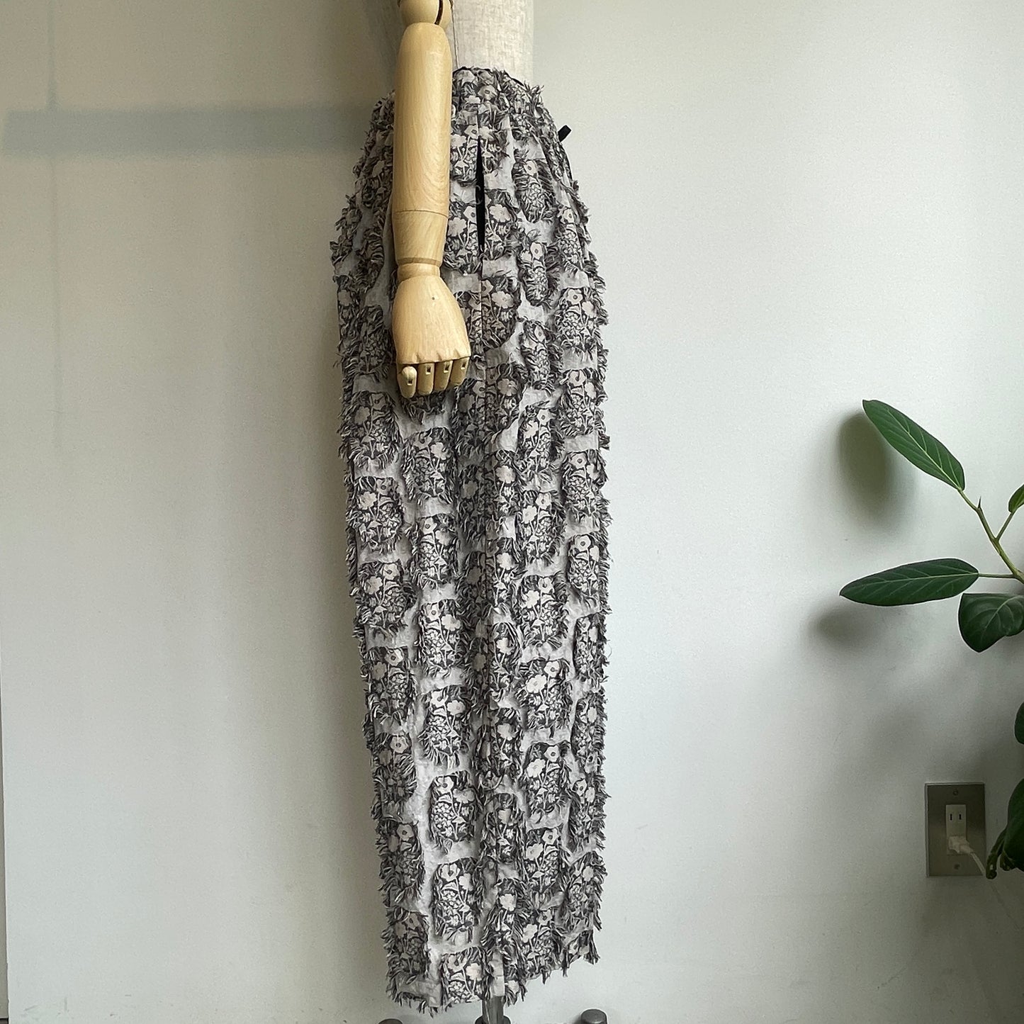 qiri //花野風 jacquard wide pants 6301PT004252