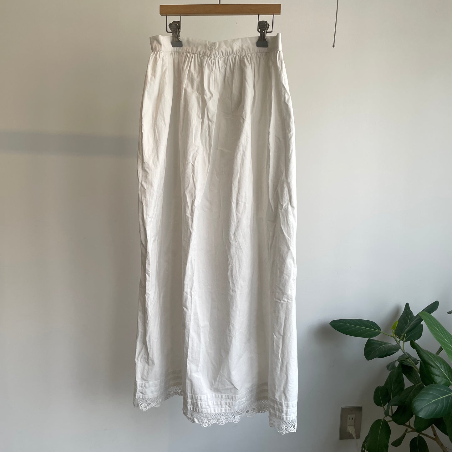 Oo//vintage レースエプロンSK