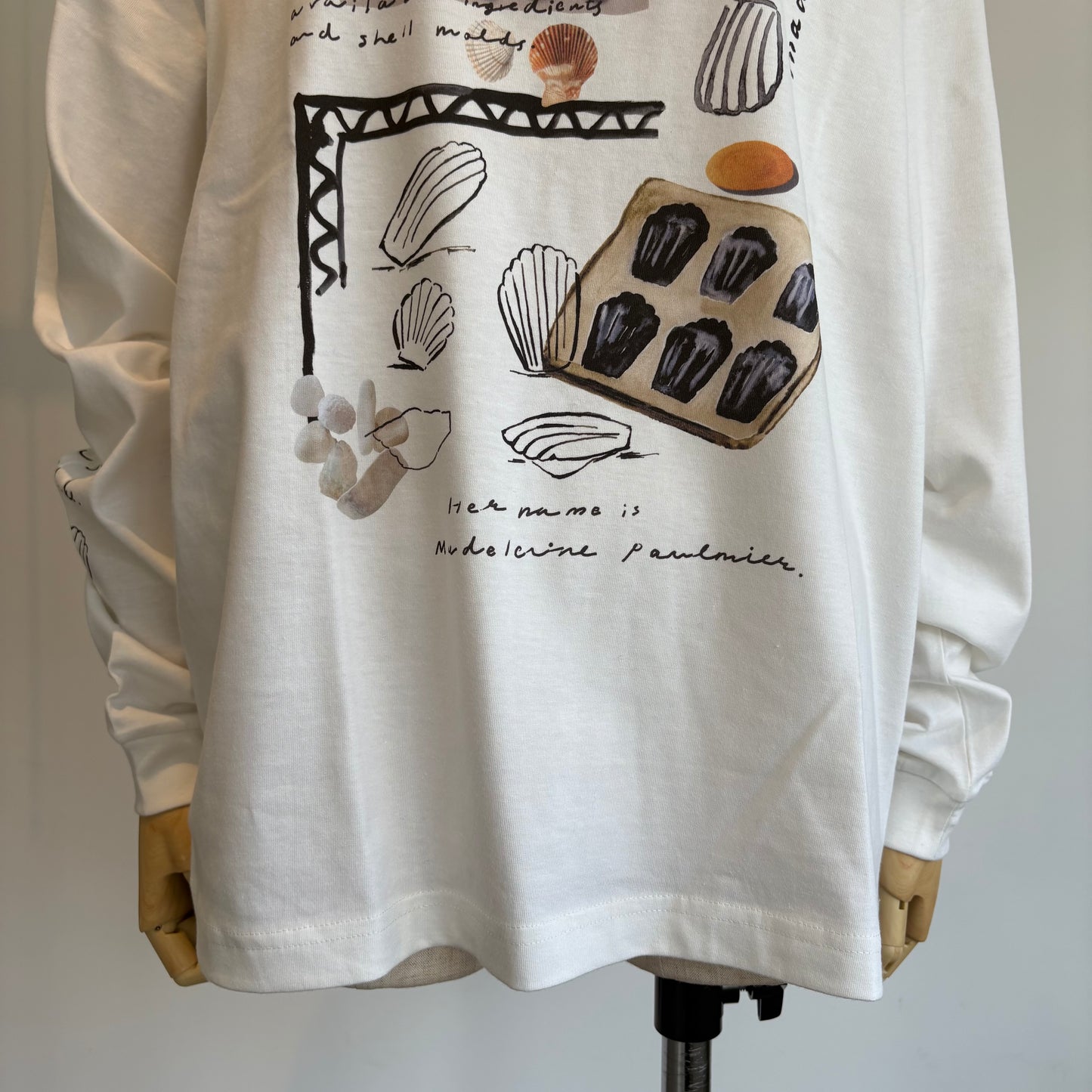 Sweet Little Nothing//madeleine ロングスリーブTシャツ(Mサイズ)