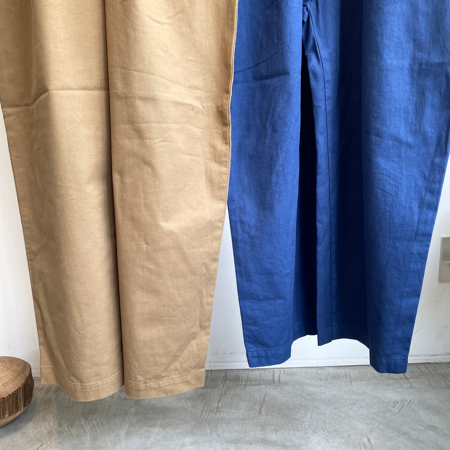 handsofcreation//organiccotton20 /-SlubSergeサロペット 01540329
