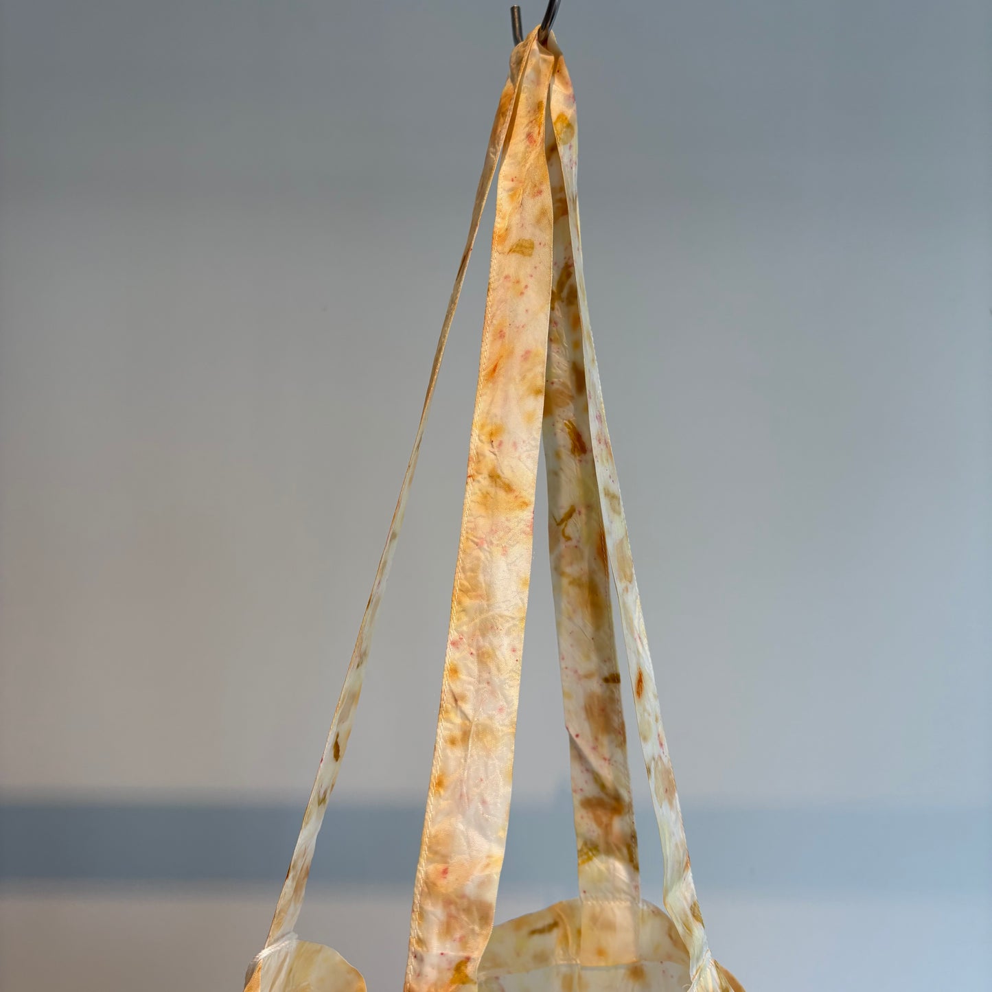 Oo//bundledye 細ヒモトートbag