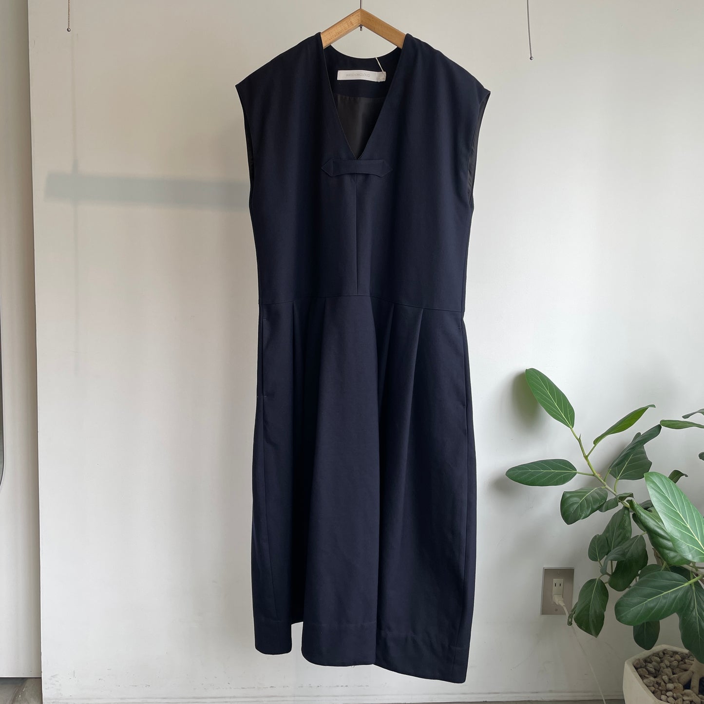 ASEEDONCLOUD //Study uniform dress(Chimney ash wool) 252301