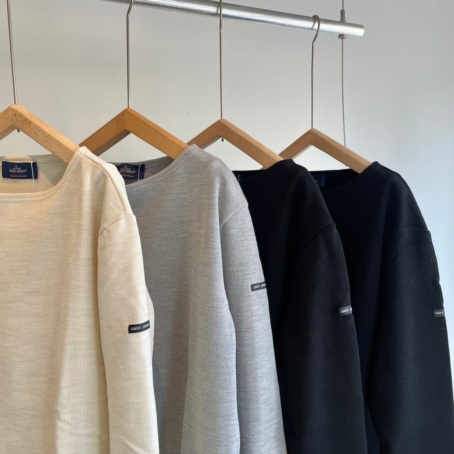 SAINTJAMES //DOUBLEFACE SWEATER 00JC182/2