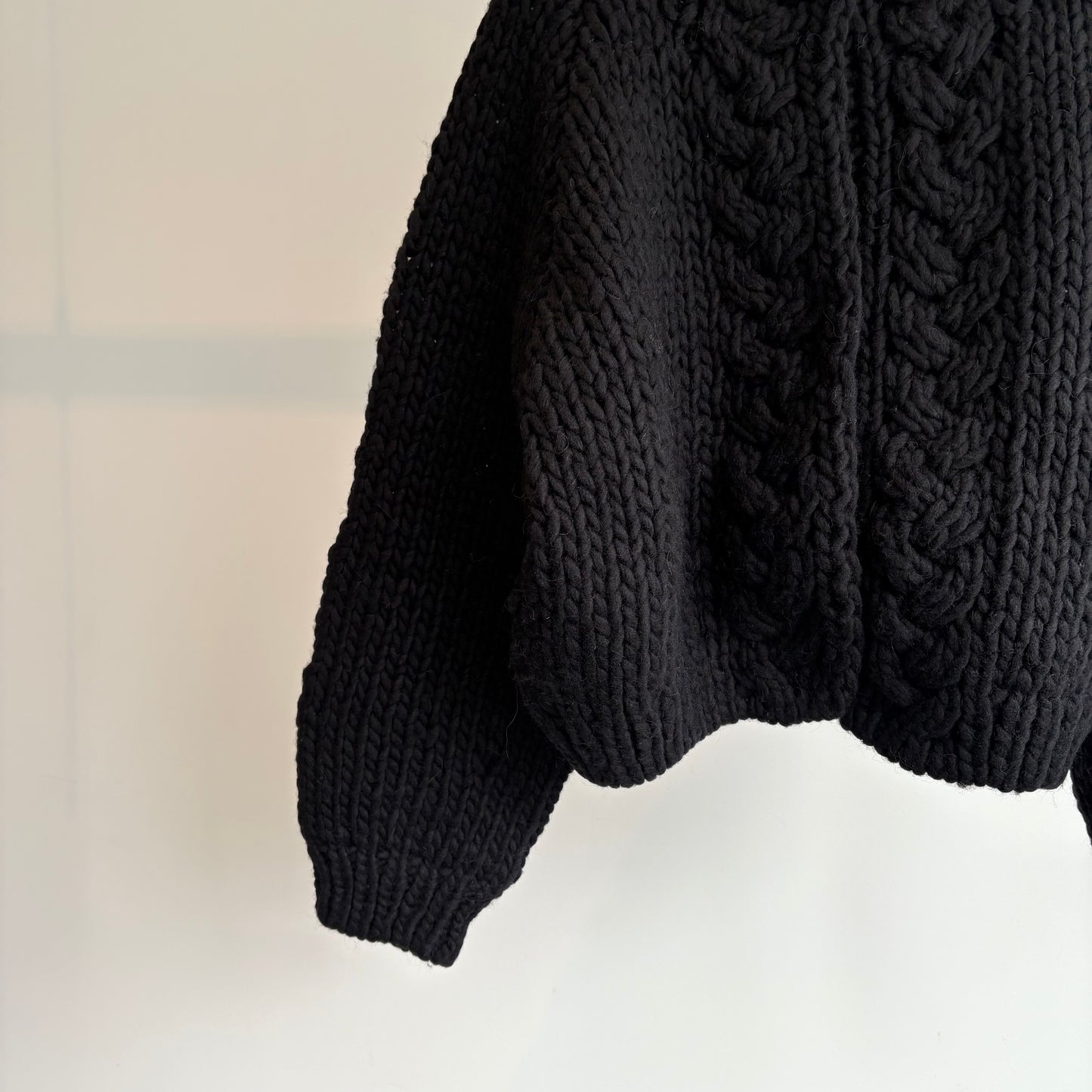 porter des boutons//ウールロービングハンドニットカーディガンP-24044