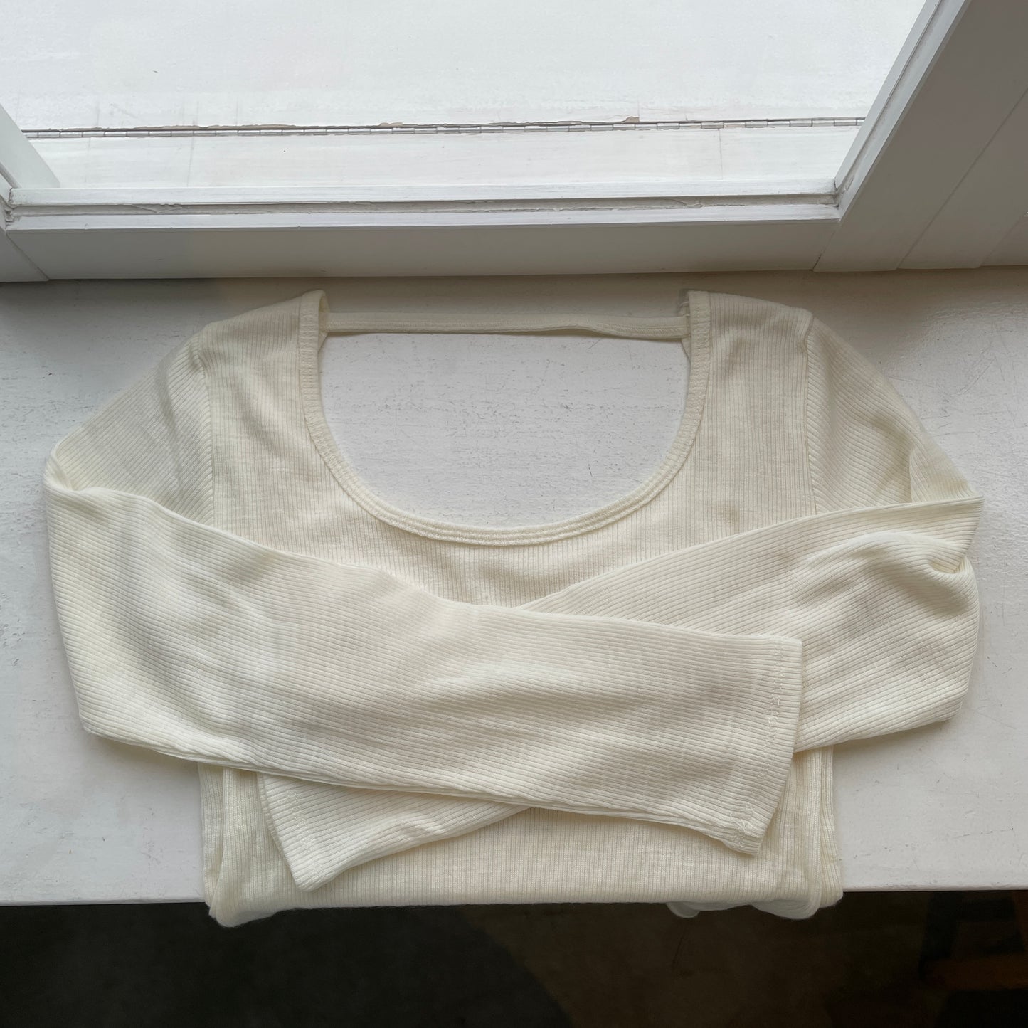 MarchAprilMay //wool innerカップイン9分袖 MAM-CT-008