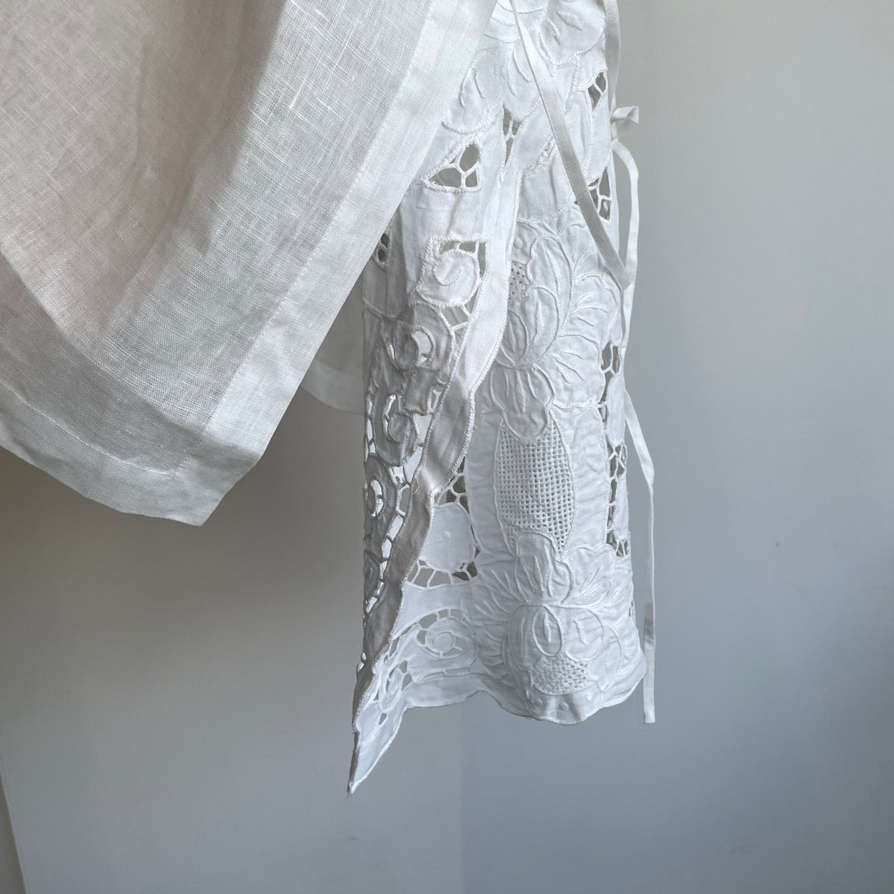 heriter//cutwork parts gilet H0-00-3029