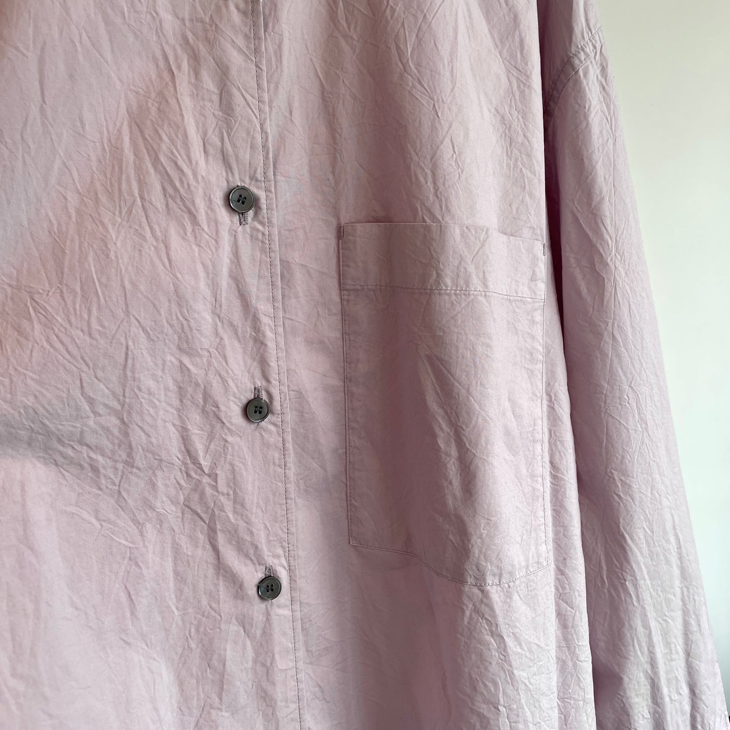 yuni //コットンキャッチワッシャーmoe sleeves バックリボン ブラウス 1701BL001252