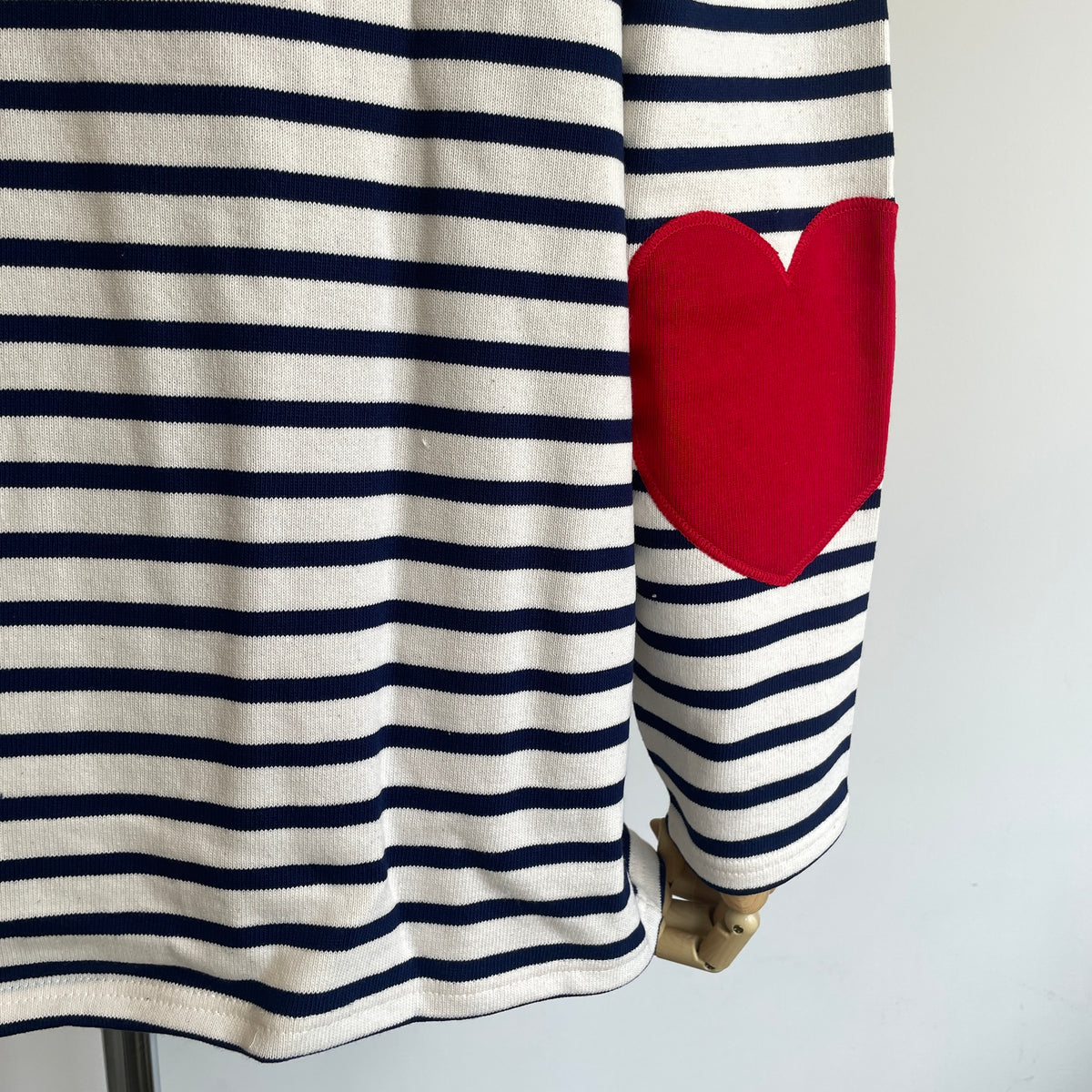 SAINTJAMES//OUESSANT HEART ELBOW PATCH 26F24JC OUES.COUD
