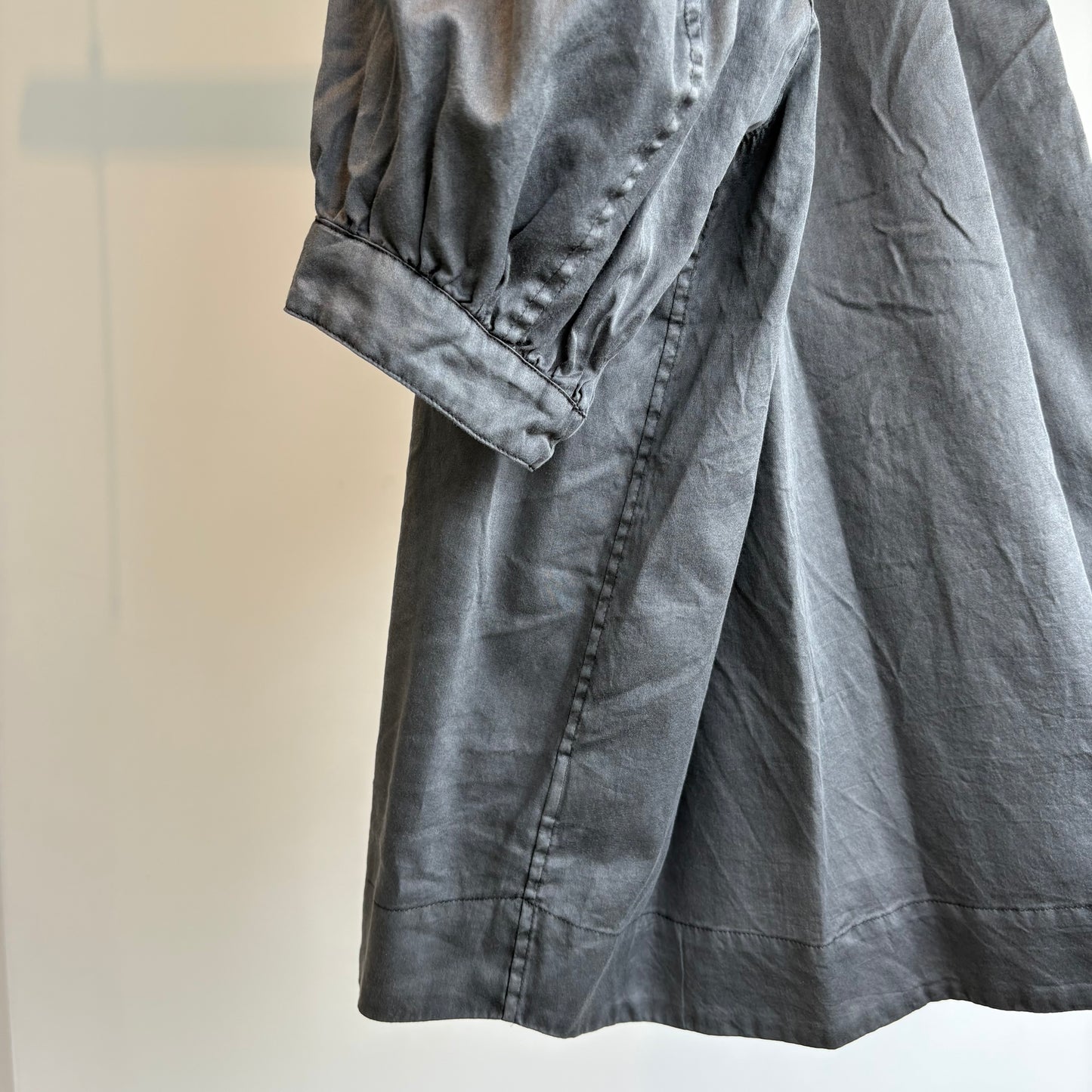 buoy buoy//80satin frill puff ブラウス 2701BL017251