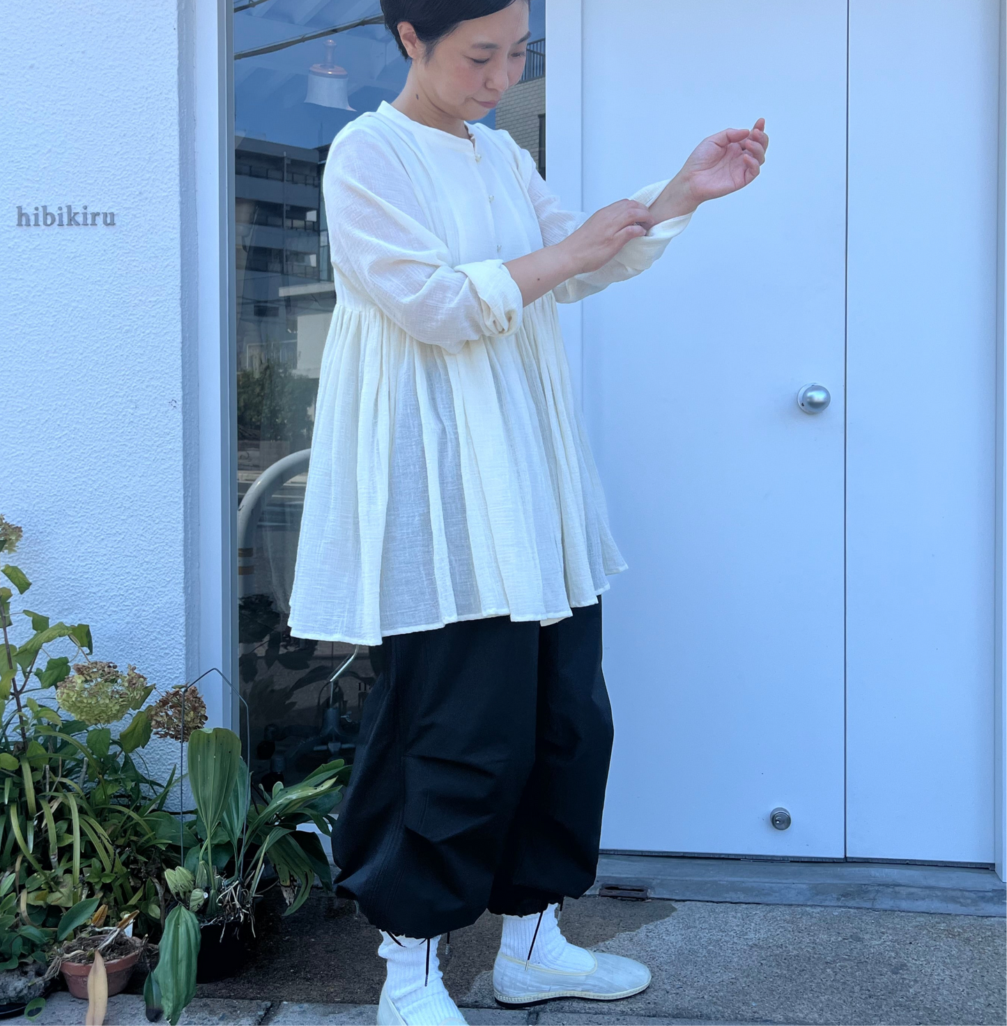 HAVERSACK //オルメテックス 極太パラシュートパンツ462422