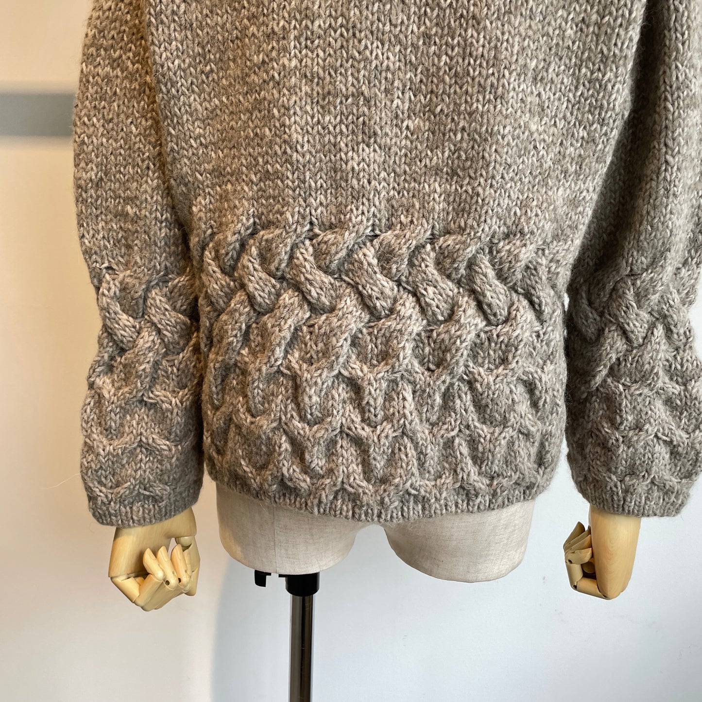 handsofcreation//ペルーベビーアルパカウール地柄VC/D 01540714