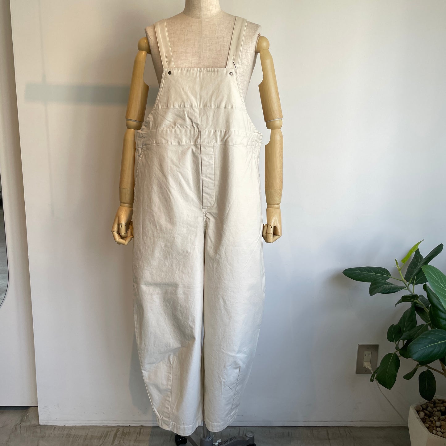 handsofcreation//モールスキンストレッチプレミアムピーチサロペット