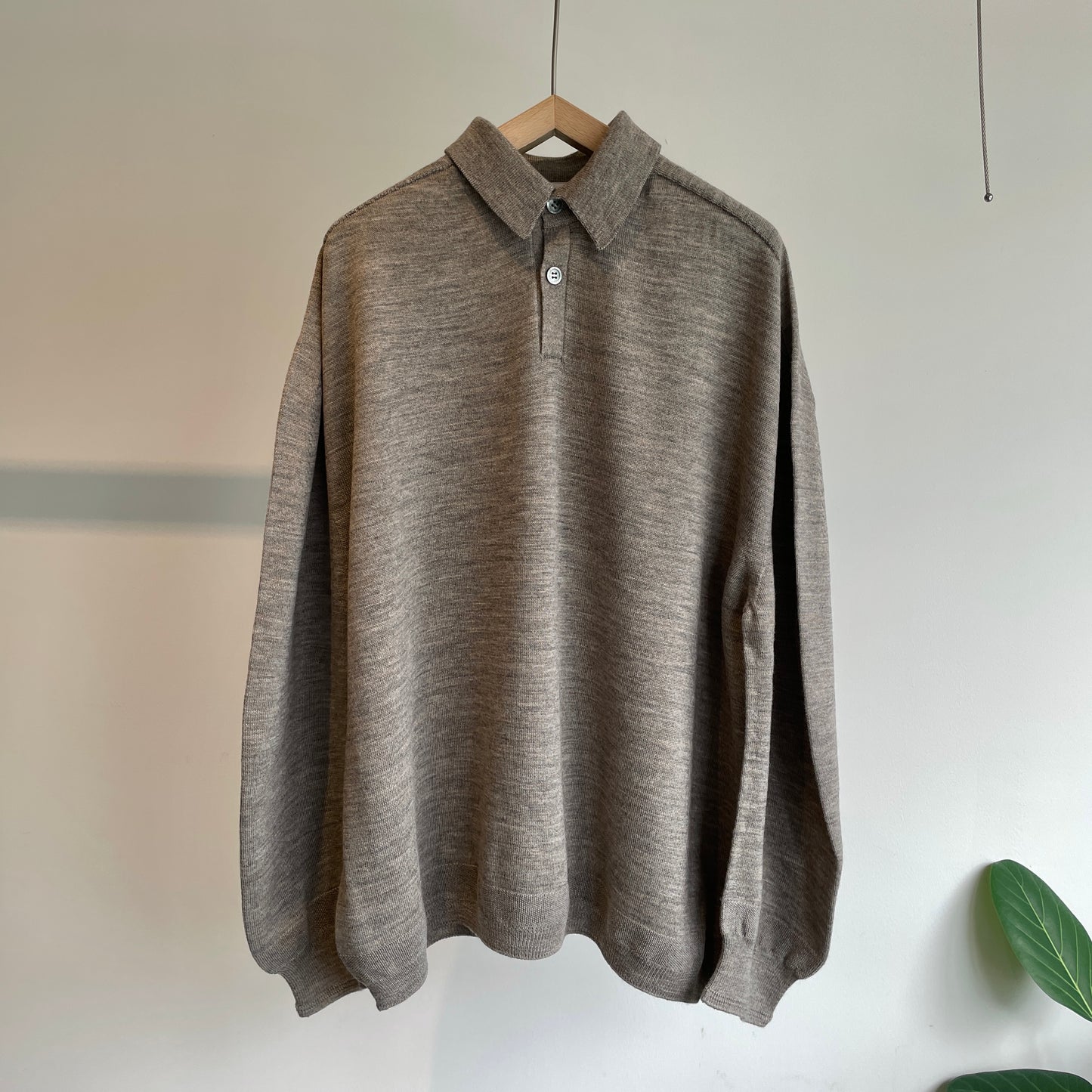 ASEEDONCLOUD //Seiyakou knit polo 252801
