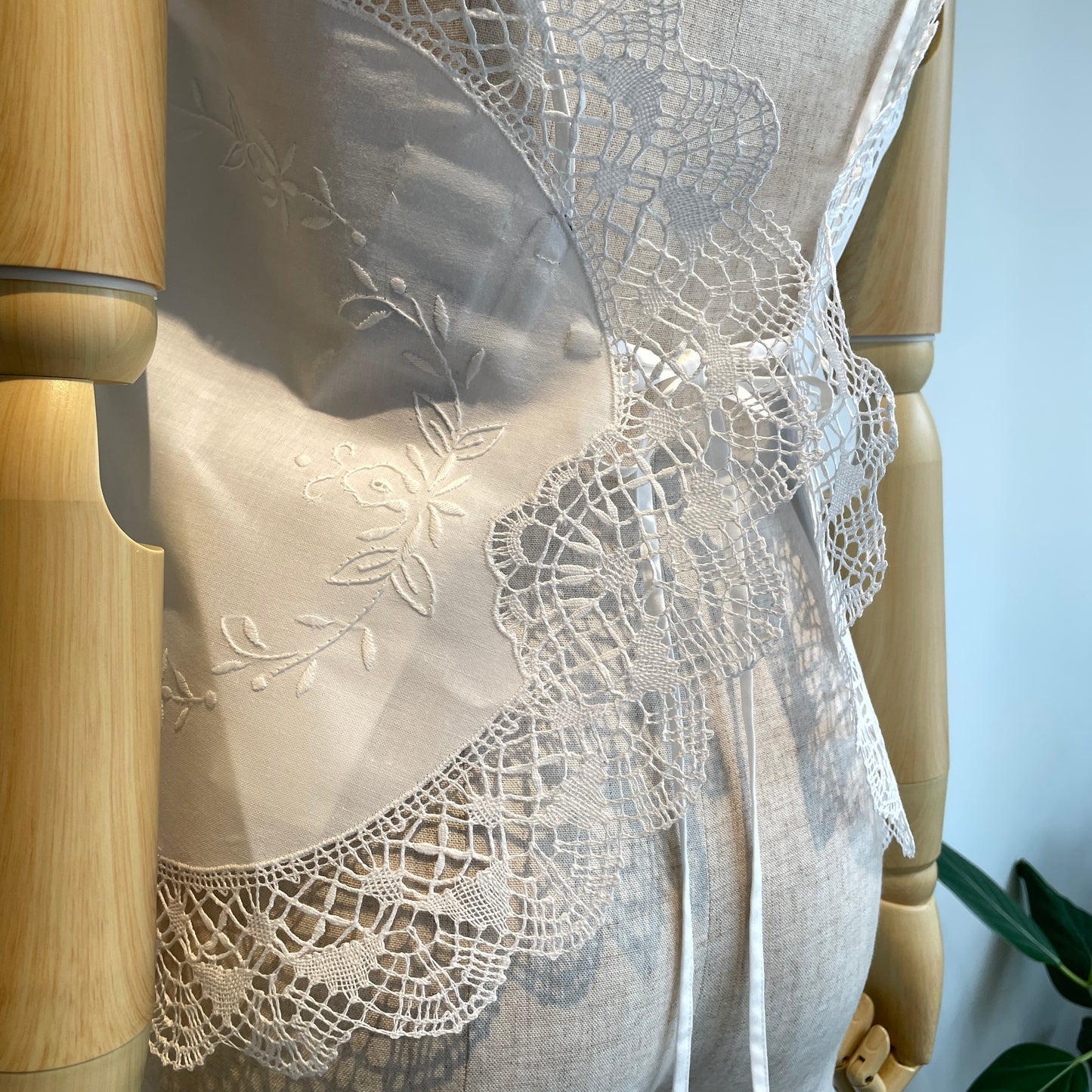 heriter//bobbin lace oval camisole H0-00-3086