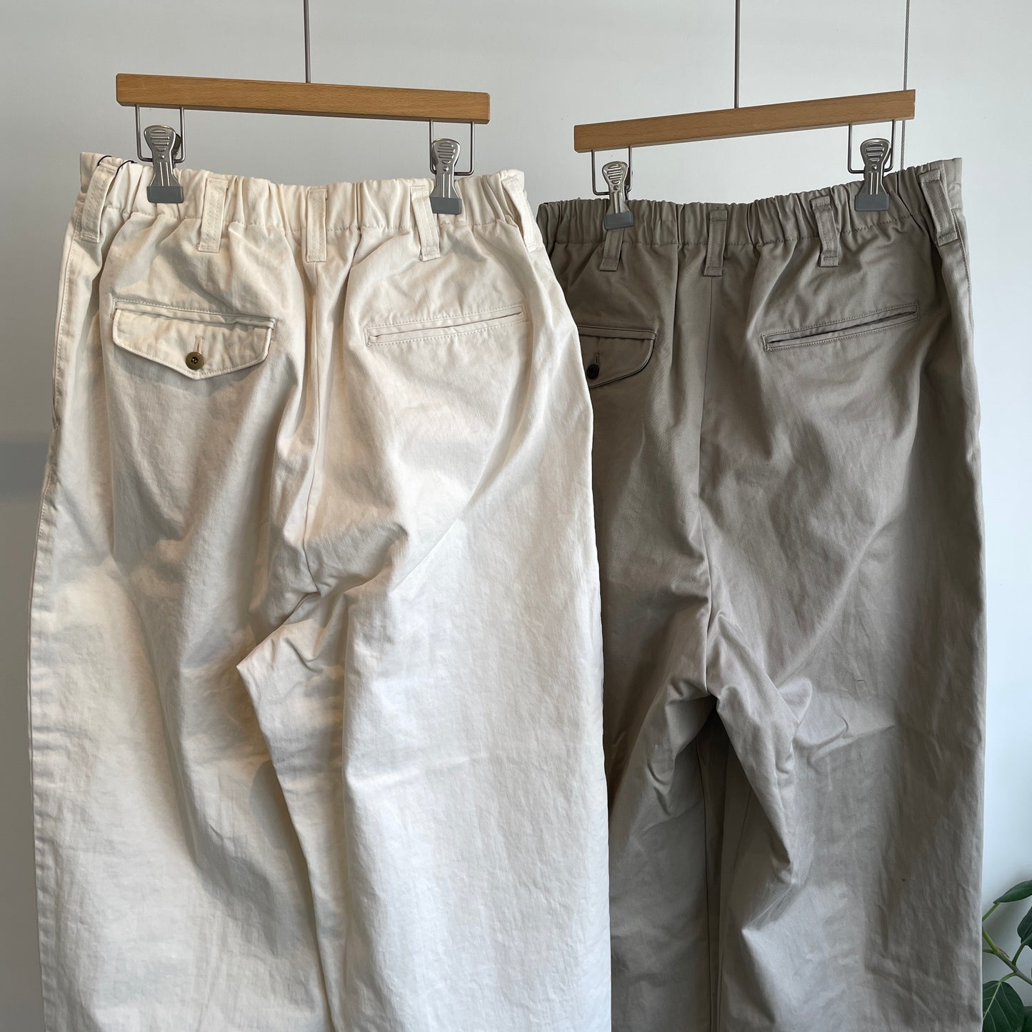 handsofcreation//KAYANUCotton VintageClothテーパードチノPT 02540316