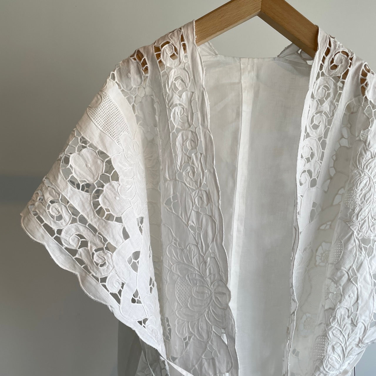 heriter//cutwork parts gilet H0-00-3029