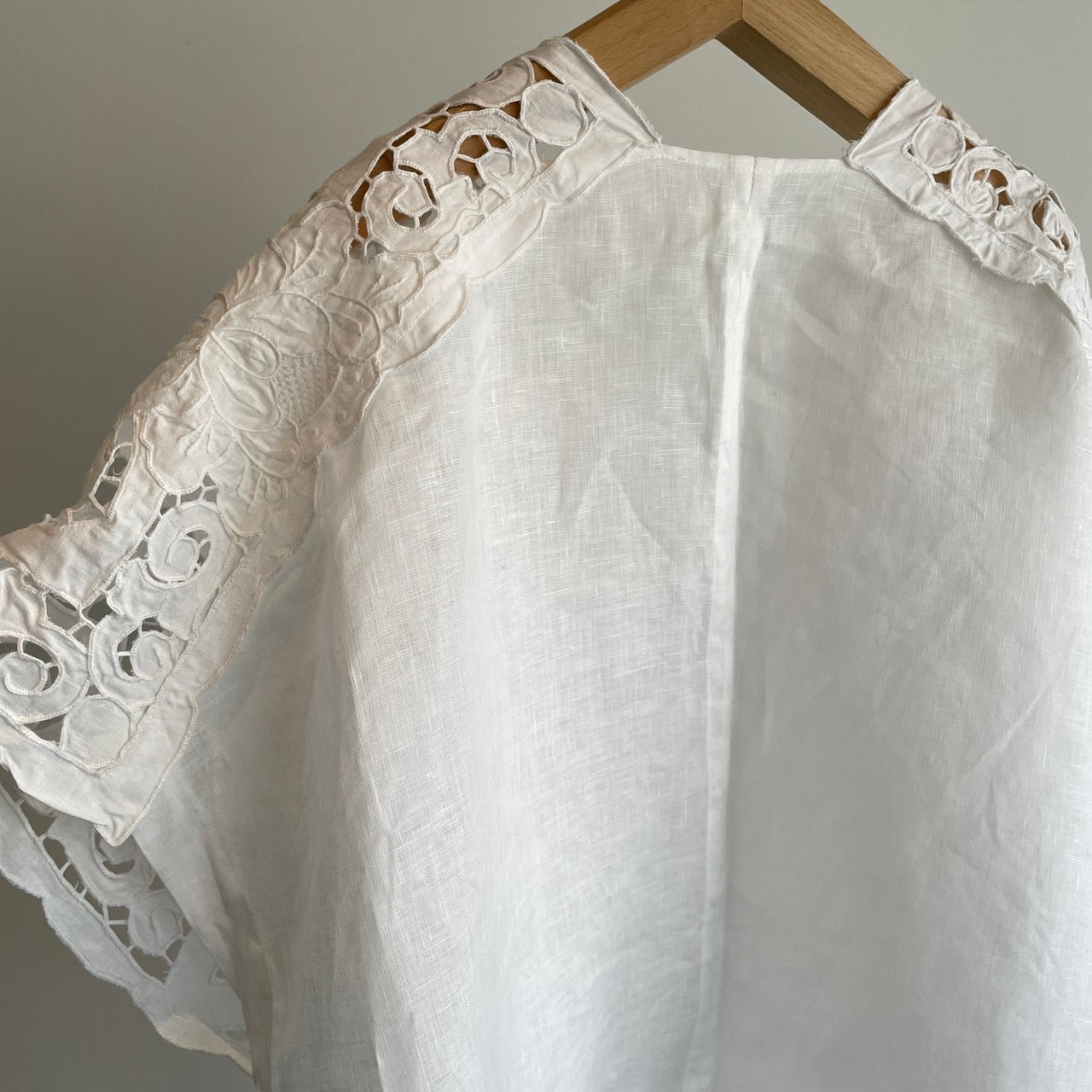 heriter//cutwork parts gilet H0-00-3029