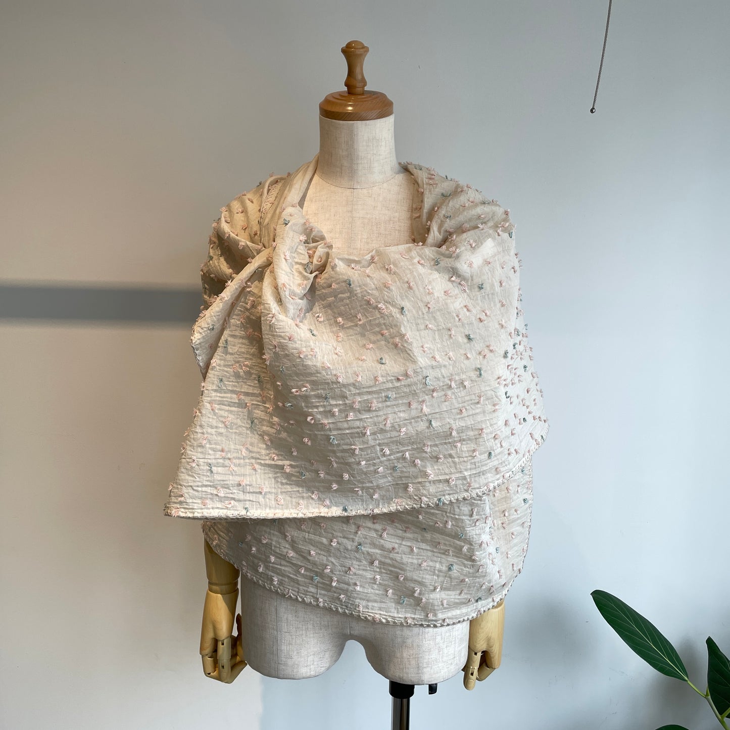 qiri//花吹雪’ jacquard ストール 6301CU001261