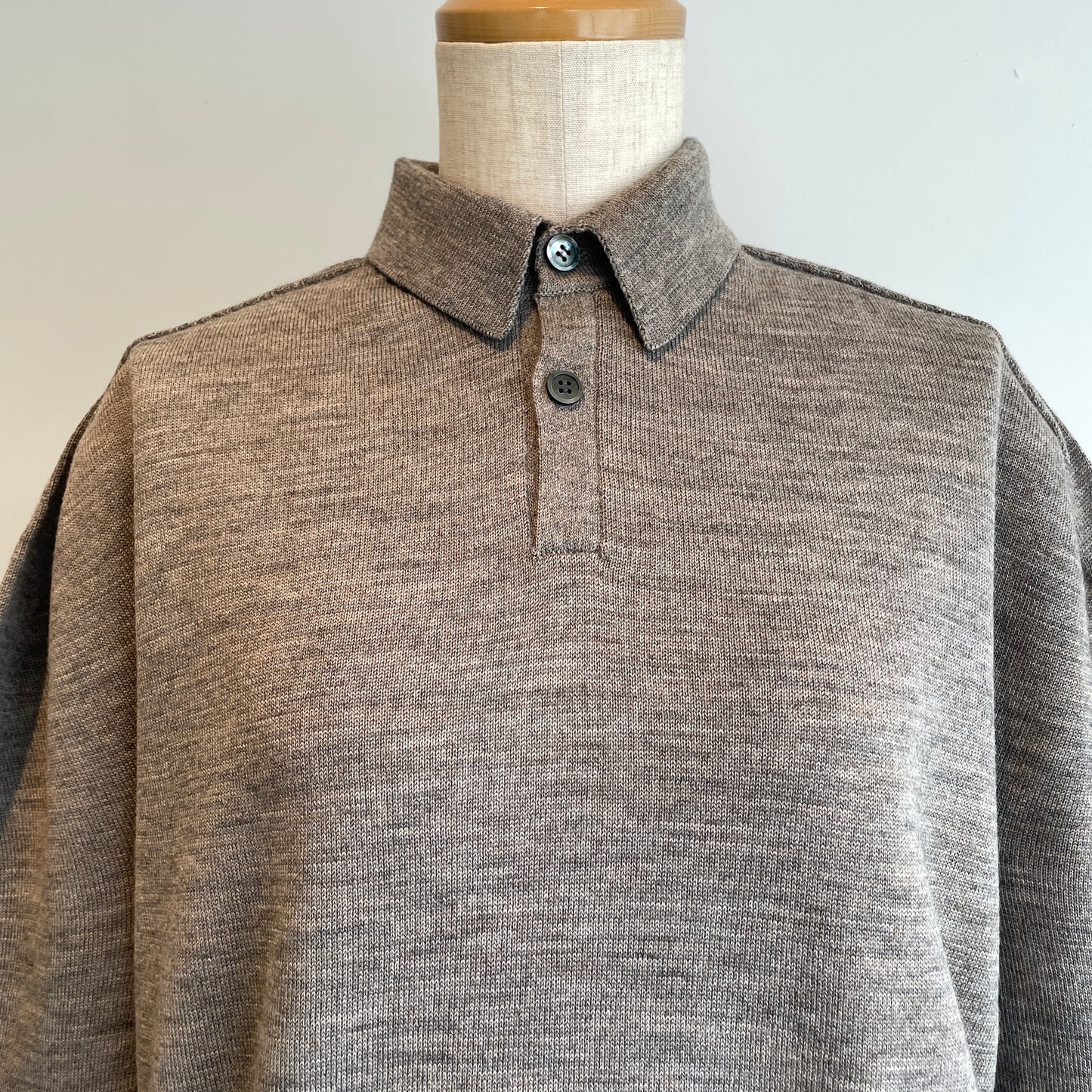 ASEEDONCLOUD //Seiyakou knit polo 252801