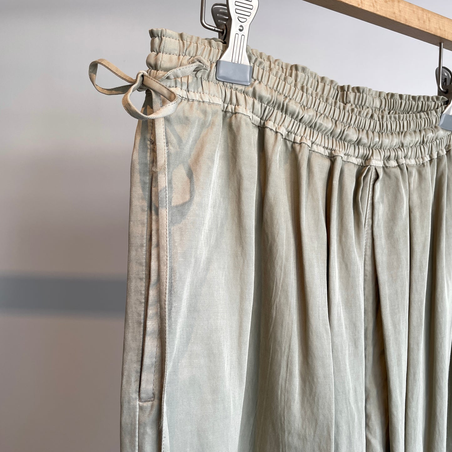 yuni //レーヨン/キュプラ twill product dye drawstrings パンツ 1701PT005252