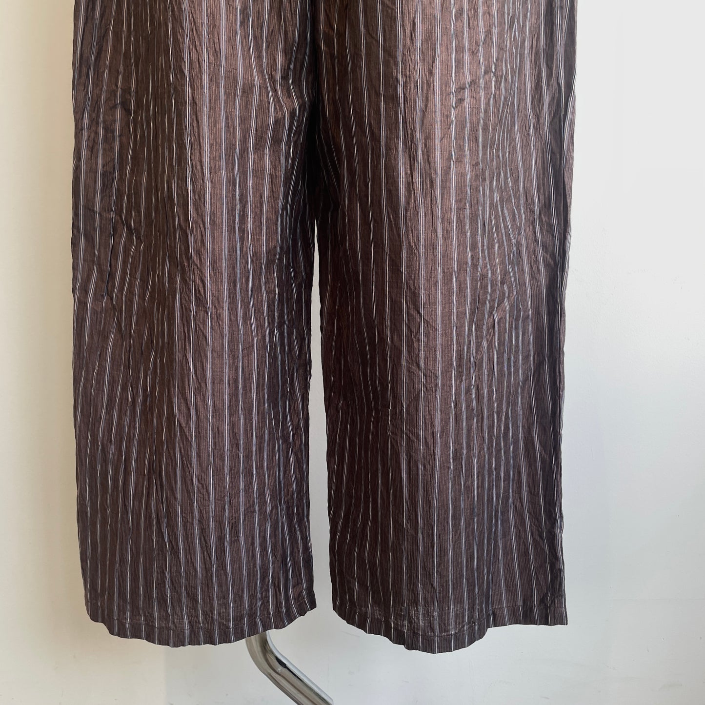 yuni//L/C/Pe washer gum tuck パンツ 1701PT024261
