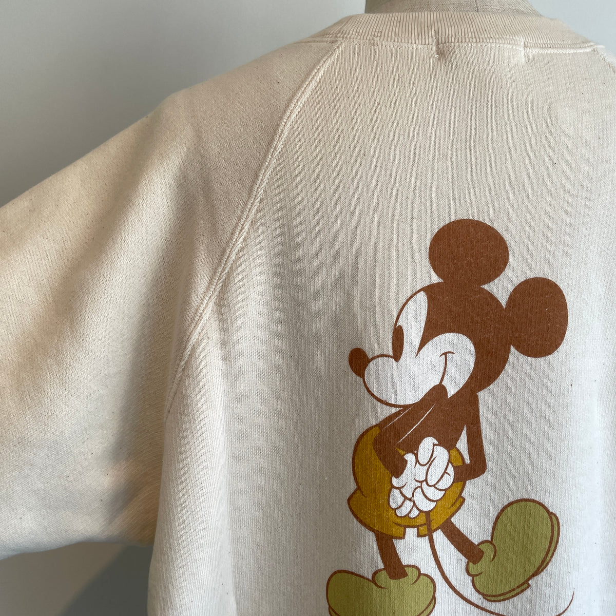 UNDYED//MICKEY SWEAT CREW 26FW024